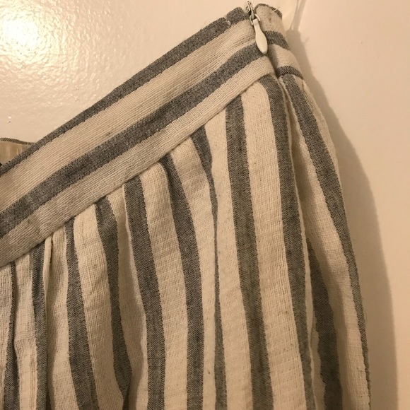 NWOT Striped Maxi Skirt with Slit - Picture 6 of 7